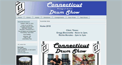 Desktop Screenshot of ctdrumshow.com
